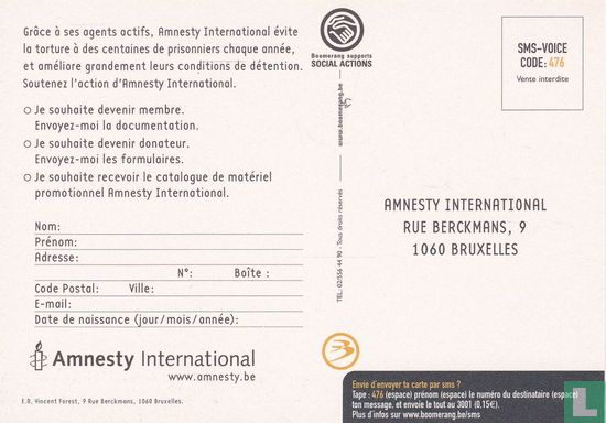 2694 - Amnesty international "Une Efficacité Prouvée" - Bild 2