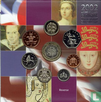Verenigd Koninkrijk jaarset 2002 - Afbeelding 1