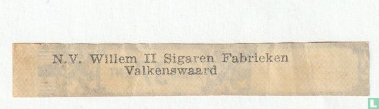 Prijs 37 cent - (Achterop: N.V. Willem II Sigaren Fabrieken Valkenswaard) - Bild 2