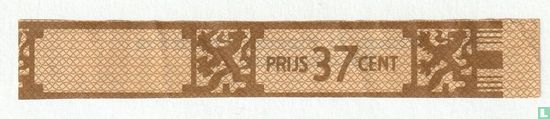 Prijs 37 cent - (Achterop: N.V. Willem II Sigaren Fabrieken Valkenswaard) - Afbeelding 1