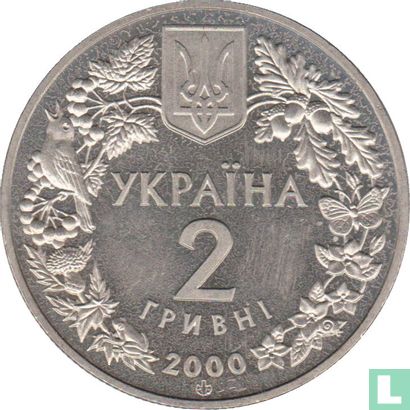 Ukraine 2 hryvni 2000 "Freshwater crab" - Image 1