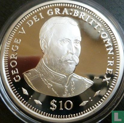 Britse Maagdeneilanden 10 dollars 2006 (PROOF) "King George V" - Afbeelding 2