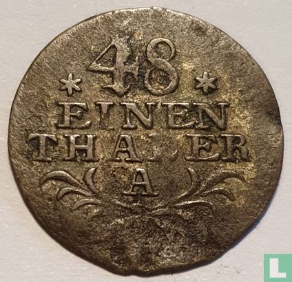 Pruisen 1/48 thaler 1764 (A) - Afbeelding 2