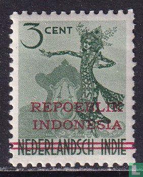 Imprimer "Repo Indonésie Tin" avec 2 bandes par Ned. L'Inde