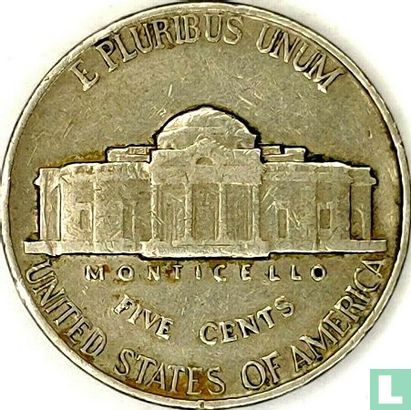 Vereinigte Staaten 5 Cent 1940 (ohne Buchstabe - Rückseite von 1940) - Bild 2