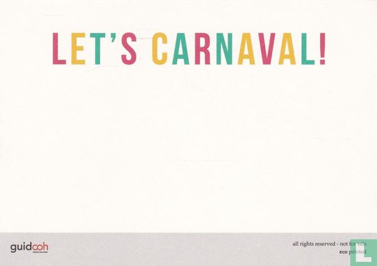 guidooh 'Let's Carnaval!' "Venice Rio De Janeiro Aalst" - Bild 2