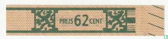 Prijs 62 cent - (Achterop: Willem II - Sigarenfabrieken - Valkenswaard) - Image 1