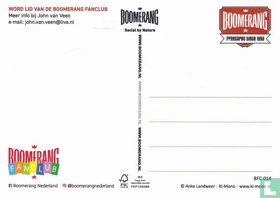 BFC014 - Boomerang Fanclub "De Nederlandse Freecards Catalogus 2020"  - Afbeelding 2