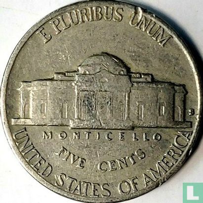 Verenigde Staten 5 cents 1940 (S) - Afbeelding 2