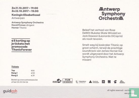 Antwerp Symphony Orchestra "Titanic Live" - Image 2