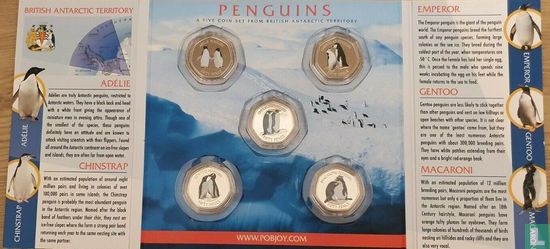 British Antarctic Territory mint set 2019 "Penguins" - Image 2