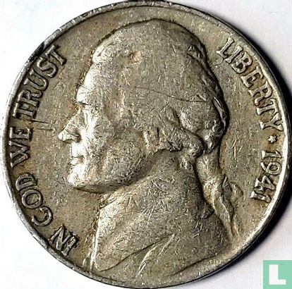 United States 5 cents 1941 (S) - Image 1