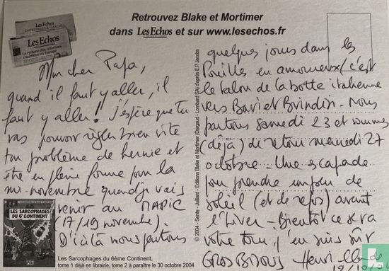 Blake et Mortimer "Les Sarcophages de 6eme Continent" - Image 2