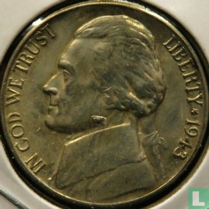 Vereinigte Staaten 5 Cent 1943 (S) - Bild 1