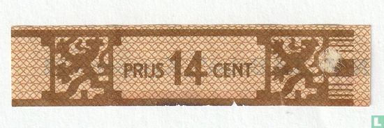 Prijs 14 cent - (Achterop: N.V. "La Bolsa", Kampen - 22) - Image 1