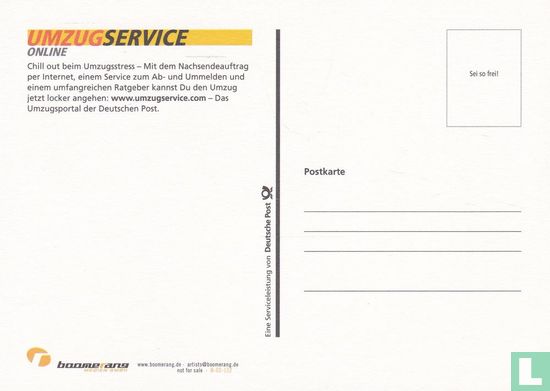 B02122 - Deutsche Post UmzugService "Voll im Umzugsstress" - Afbeelding 2