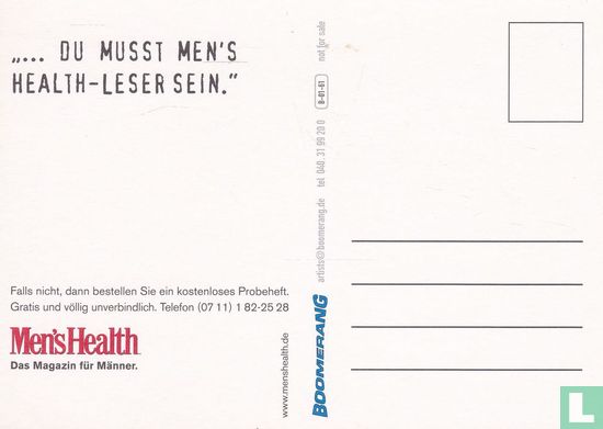 B01061 - Men´s Health Magazin "Mann, hast du breite Schultern..." - Afbeelding 2