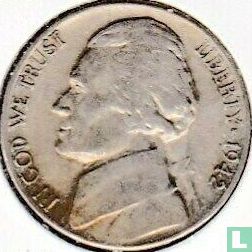 États-Unis 5 cents 1942 (S) - Image 1