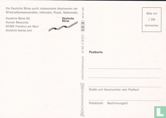 B01010 - Deutsche Börse "Die erste CD von denen war besser" - Afbeelding 2