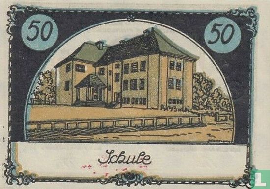 Tangstedt, Gemeind - 50 pfennig (2) ND (1921)   - Afbeelding 2
