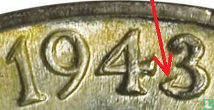 États-Unis 5 cents 1943 (1943/2) - Image 3