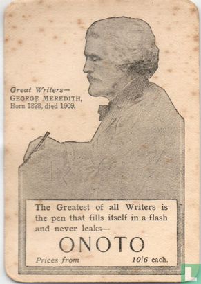 Great Writers-George Meredith - Afbeelding 1