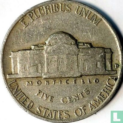 Vereinigte Staaten 5 Cent 1942 (D) - Bild 2