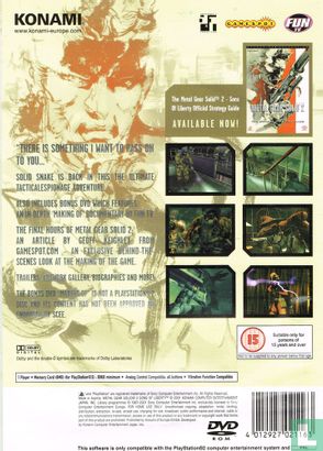 Metal Gear Solid 2: Sons of Liberty  - Afbeelding 2