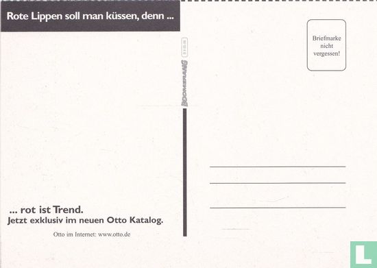 B00006 - OTTO Versand "Rote Lippen soll man küssen..." - Afbeelding 2