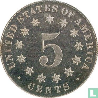 United States 5 cents 1879 - Image 2