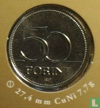 Ungarn 50 Forint 2018 - Bild 3