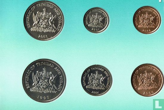 Trinité-et-Tobago combinaison set "Coins of the World" - Image 2