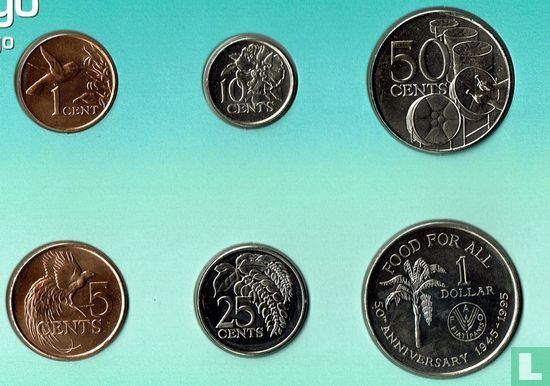 Trinité-et-Tobago combinaison set "Coins of the World" - Image 3
