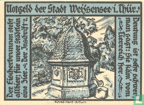 Weissensee 25 Pfennig - Image 2