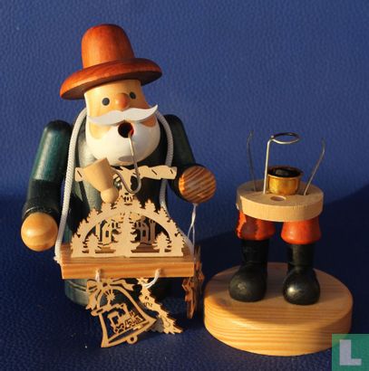 Smoker "Christmas candlestick seller" - Image 2