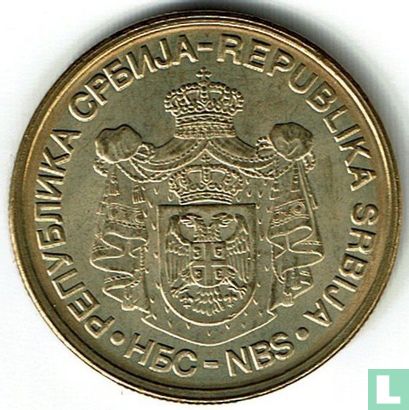 Serbie 5 dinara 2006 - Image 2