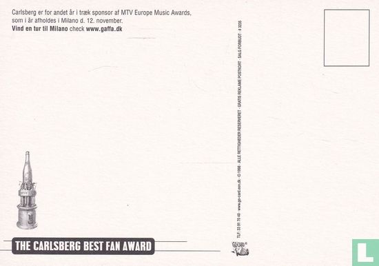 03235 - Carlsberg MTV Award 1998 - Afbeelding 2