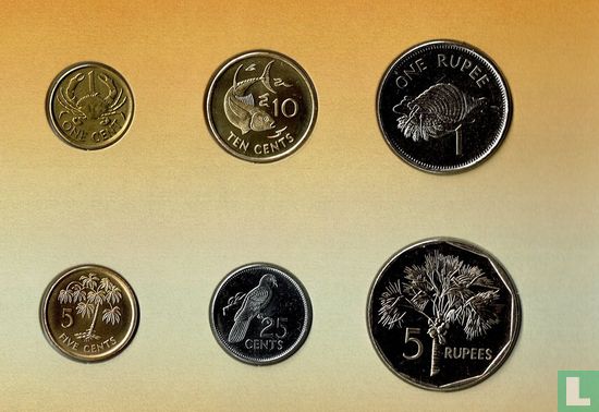 Seychelles combination set "Coins of the World" - Image 3