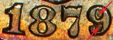 Verenigde Staten 5 cents 1879 (PROOF - 1879/8) - Afbeelding 3