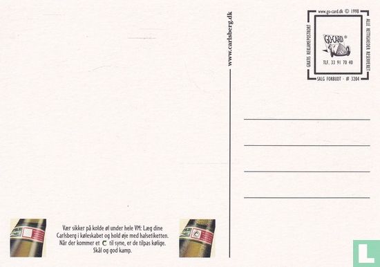 03204 - Carlsberg "Du' Leif, de franske spillere er…" - Afbeelding 2