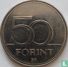 Hongarije 50 forint 2016 - Afbeelding 2