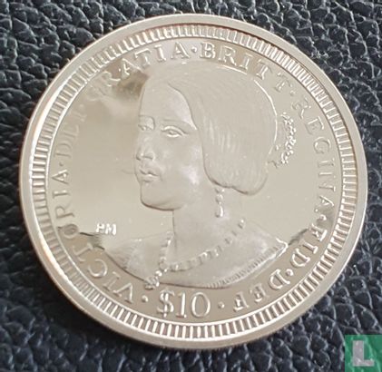 Britische Jungferninseln 10 Dollar 2006 (PP) "Queen Victoria" - Bild 2