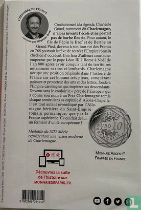 Frankrijk 10 euro 2019 (folder) "Piece of French history - Charlemagne" - Afbeelding 2