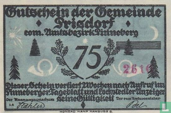 Prisdorf 75 pfennig - Image 1