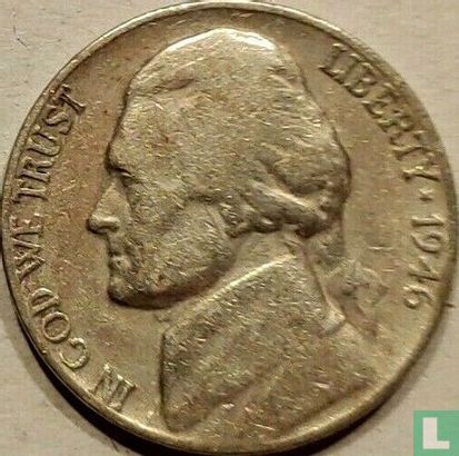 Verenigde Staten 5 cents 1946 (D) - Afbeelding 1