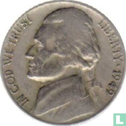 Verenigde Staten 5 cents 1949 (zonder letter) - Afbeelding 1