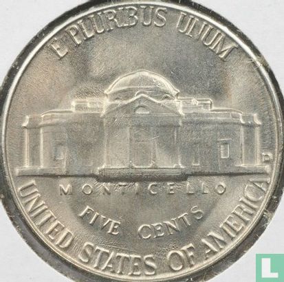 United States 5 cents 1948 (D) - Image 2