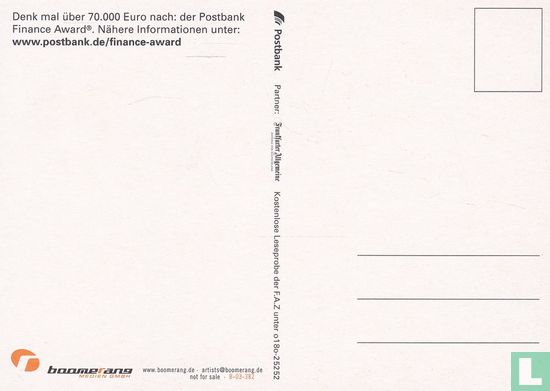B03382 - Postbank "Denk mal Nach" - Afbeelding 2