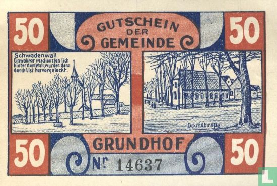 Grundhof 50 Pfennig - Image 2