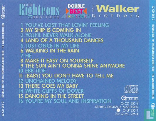 Double Best of The Righteous Brothers - The Walker Brothers - Afbeelding 2